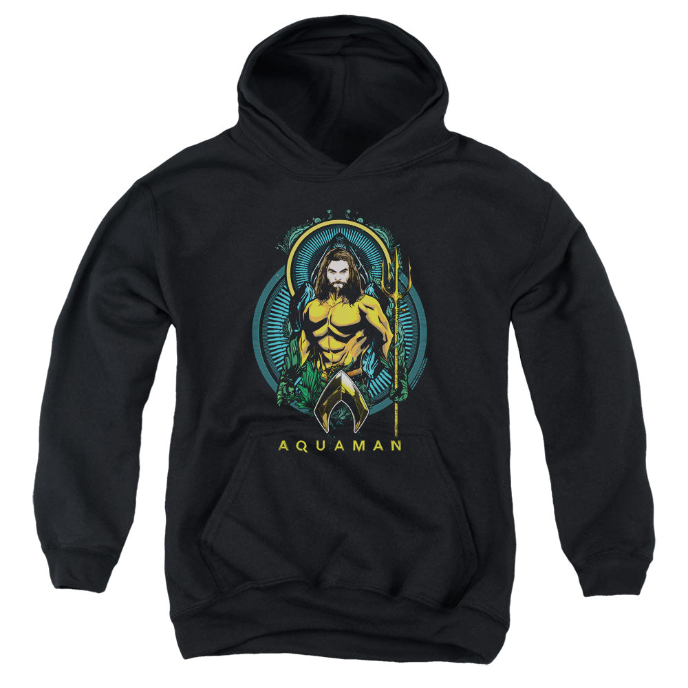 Aquaman Aqua Nouveau Youth Hoodie
