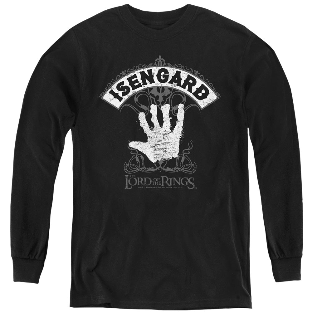 Lord of the Rings Isengard Crest Youth Long Sleeve T-Shirt