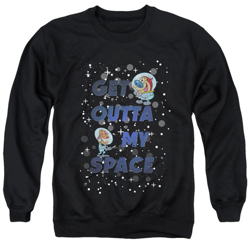 Ren and Stimpy Get Outta My Space Crewneck Sweatshirt