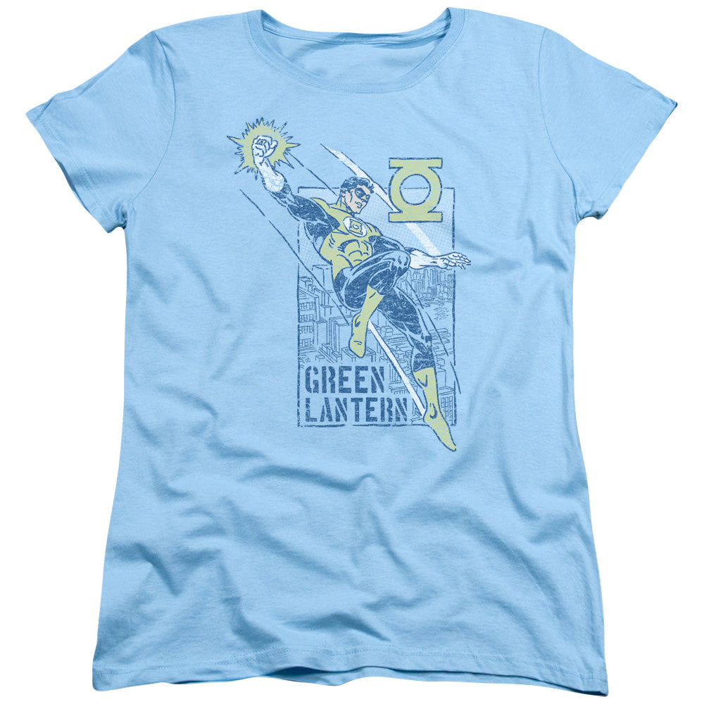 Green Lantern City Watch Womens T-Shirt