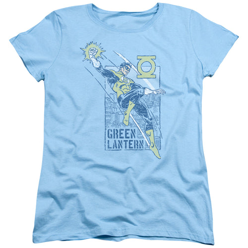 Green Lantern City Watch Womens T-Shirt