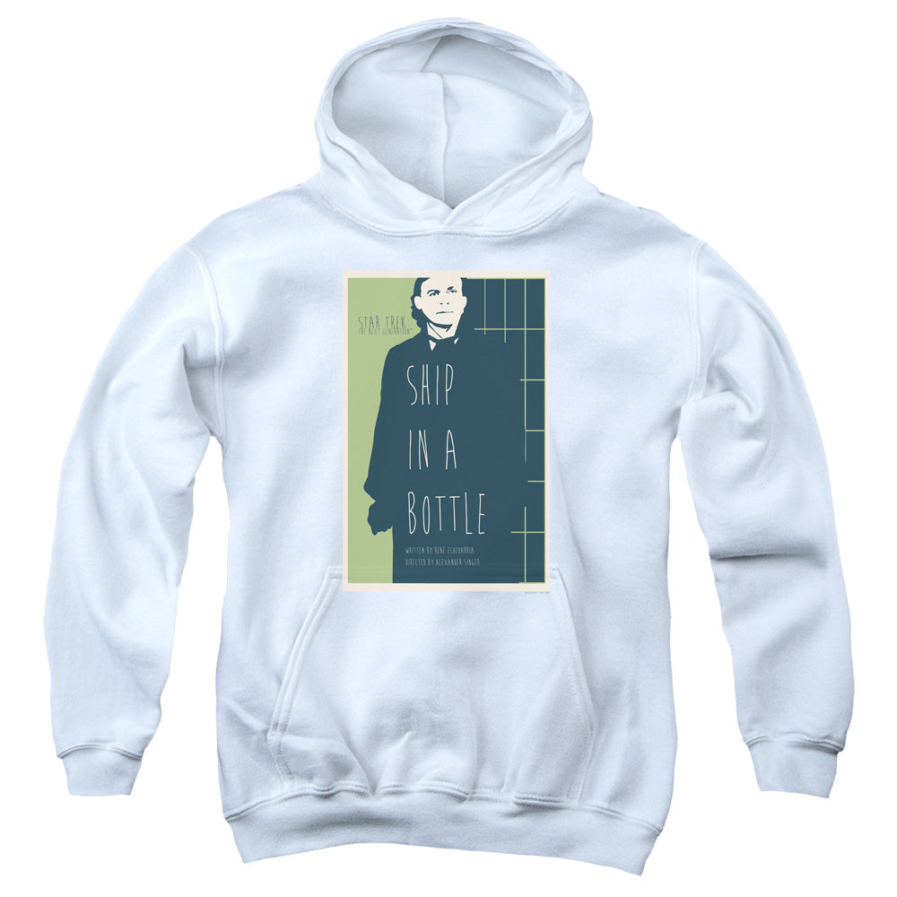 Star Trek Ship in a Bottle Youth Hoodie