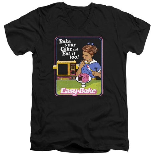 Easy Bake Oven Bake Your Cake V-Neck T-Shirt