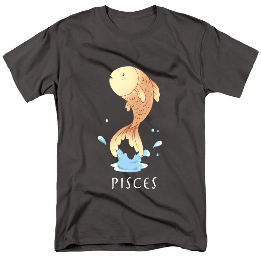 Cute Pisces Charcoal