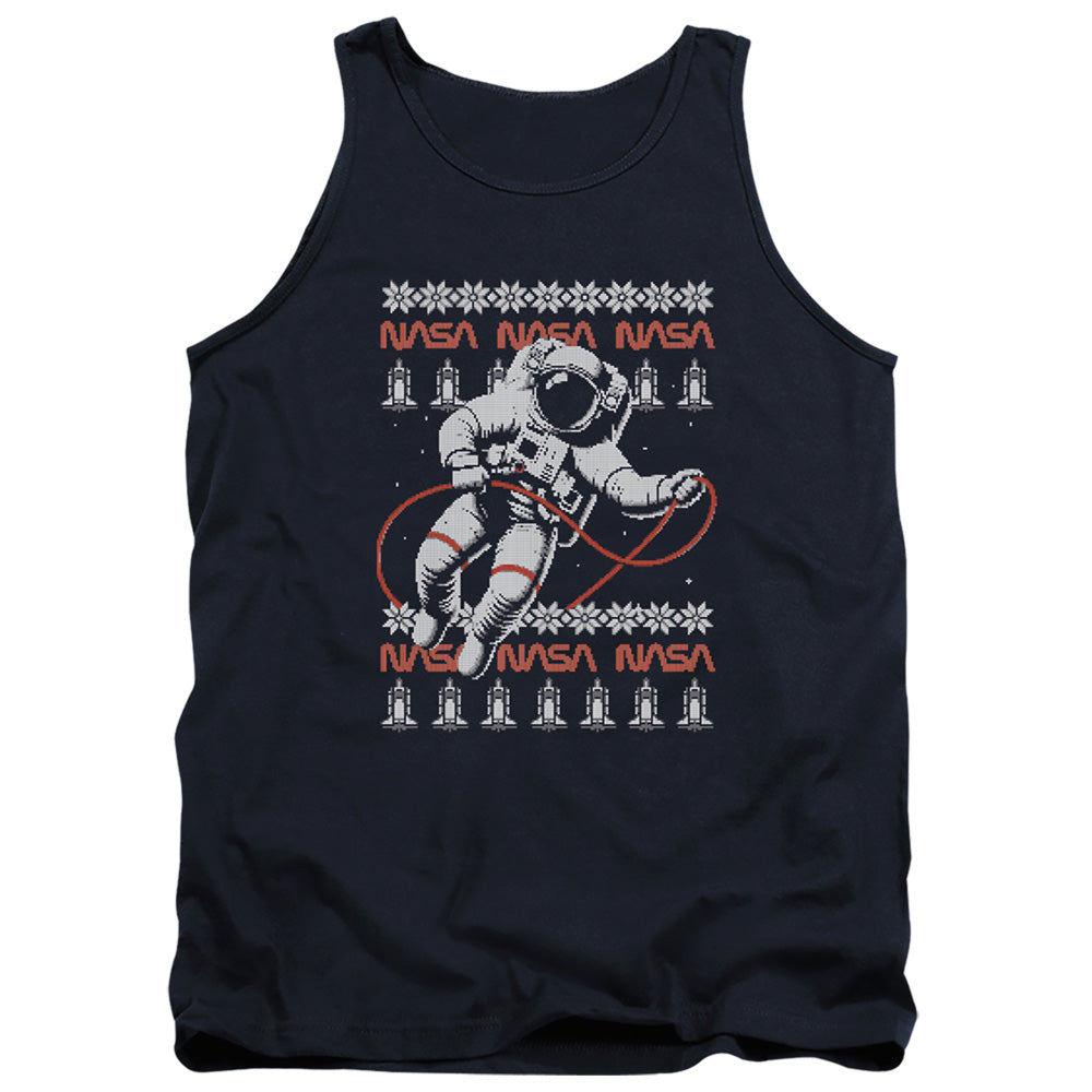 NASA Astronaut Ugly Christmas Tank Top