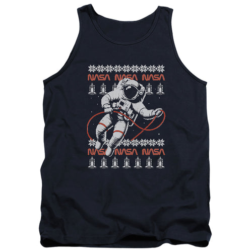 NASA Astronaut Ugly Christmas Tank Top