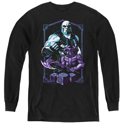 Justice League Agents of Darkness Youth Long Sleeve T-Shirt