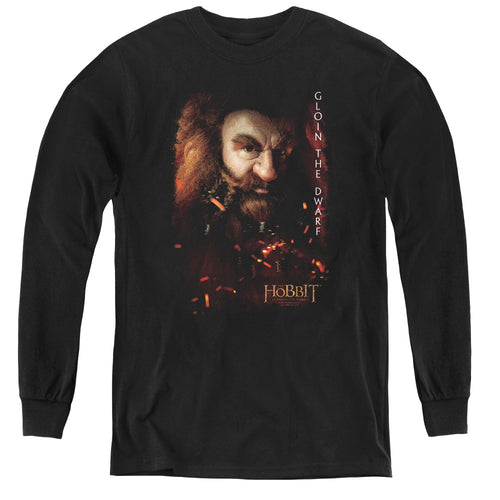 The Hobbit Gloin Poster Youth Long Sleeve T-Shirt
