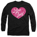 I Love Lucy Floral Logo Long Sleeve T-Shirt