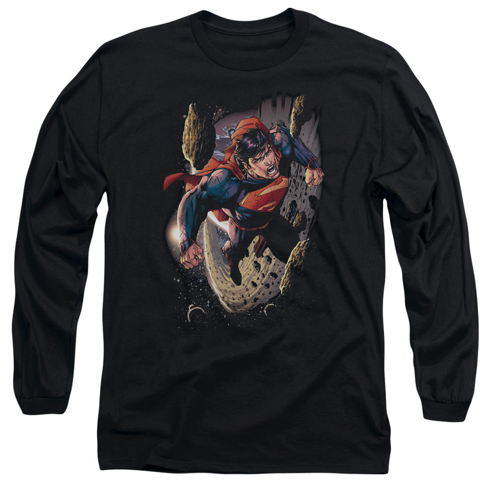 Superman Orbit Long Sleeve T-Shirt