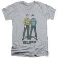 Star Trek Kirk and Spock Sup V-Neck T-Shirt