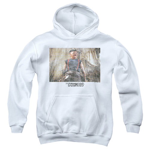 The Goonies Sloth White Youth Hoodie