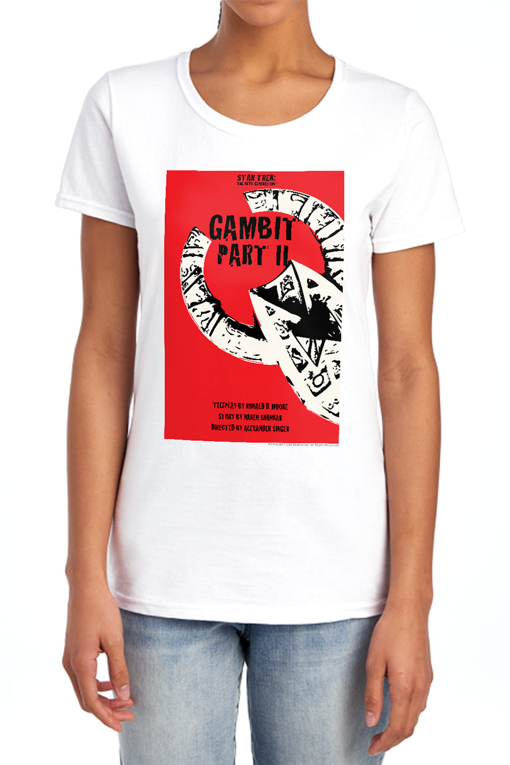 Star Trek Gambit Part II Womens T-Shirt