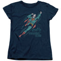 Superman Frequent Flyer Womens T-Shirt