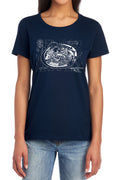 Star Trek Bridge Blueprint Womens T-Shirt