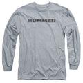 Hummer Distressed Hummer Logo Long Sleeve T-Shirt