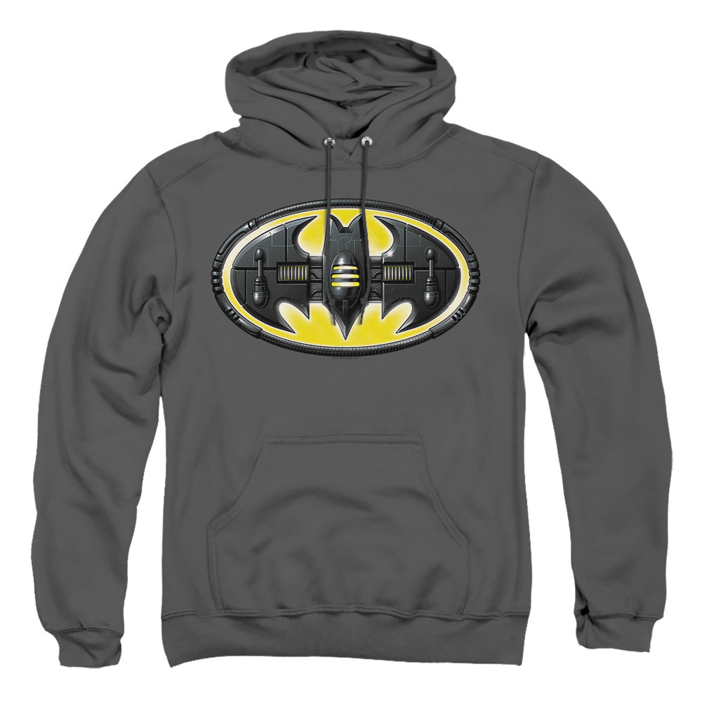 Batman Bat Mech Logo Pullover Hoodie