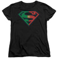 Superman Portugal Shield Womens T-Shirt