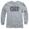 CSI Distressed Logo Long Sleeve T-Shirt
