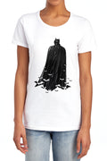 The Batman Bat Cape Womens T-Shirt