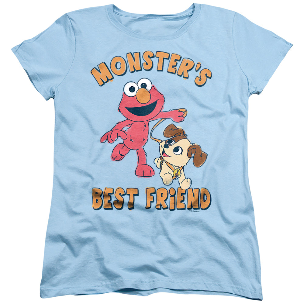 Sesame Street Monster's Best Friend Womens T-Shirt