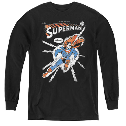DC Comics Cover Me Youth Long Sleeve T-Shirt