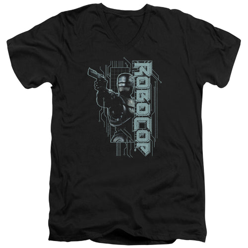 RoboCop Murphy Split V-Neck T-Shirt
