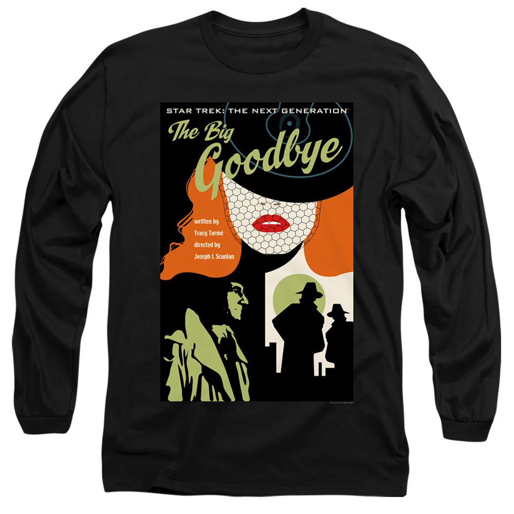 Star Trek The Big Goodbye Black Long Sleeve T-Shirt