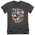 Avatar: The Last Airbender Chibi Group V-Neck T-Shirt