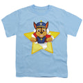 Paw Patrol Chase Torn Star Black Youth/Toddler T-Shirt