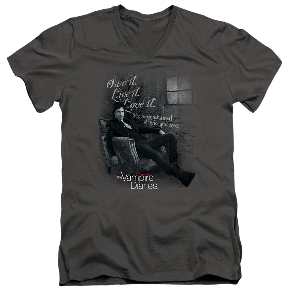 The Vampire Diaries Be Yourself V-Neck T-Shirt