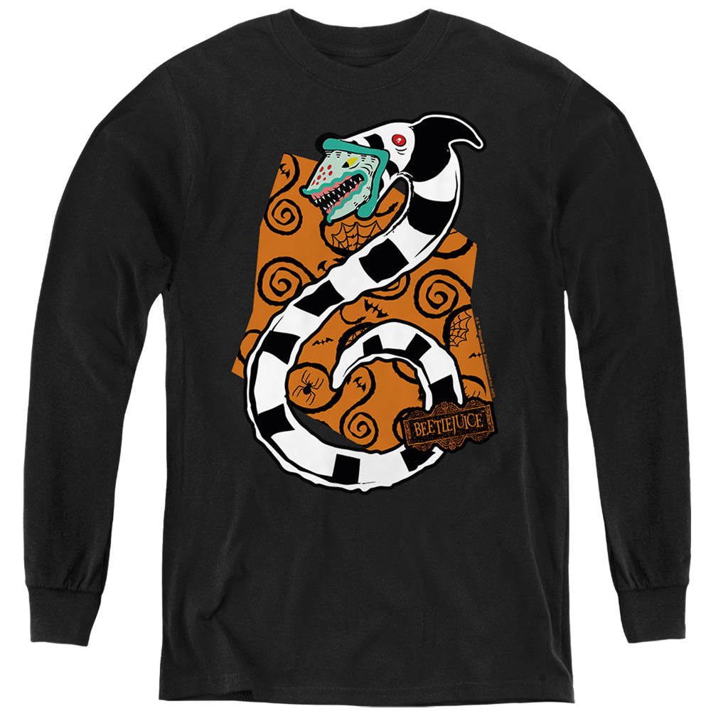 Beetlejuice Worm Youth Long Sleeve T-Shirt