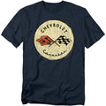Chevy Old Vette Navy T-Shirt