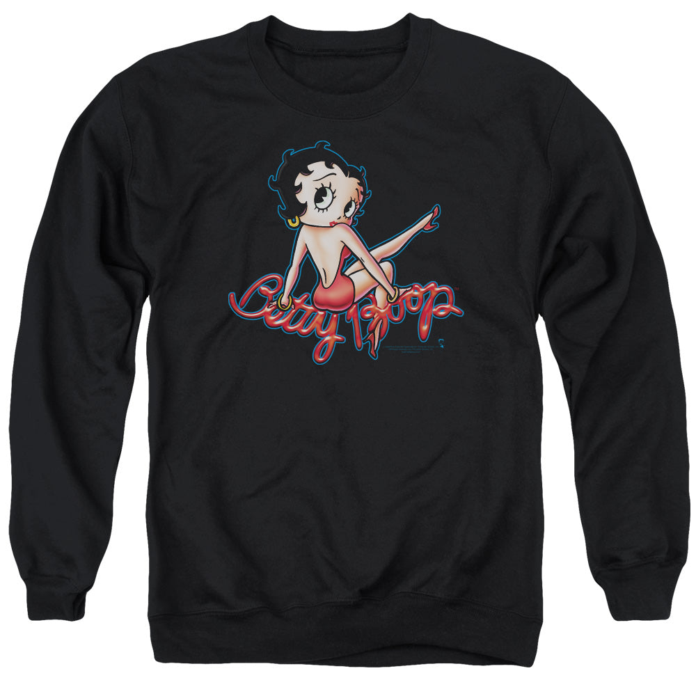 Betty Boop Bettys Back Crewneck Sweatshirt
