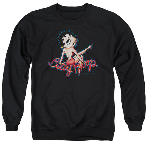 Betty Boop Bettys Back Crewneck Sweatshirt