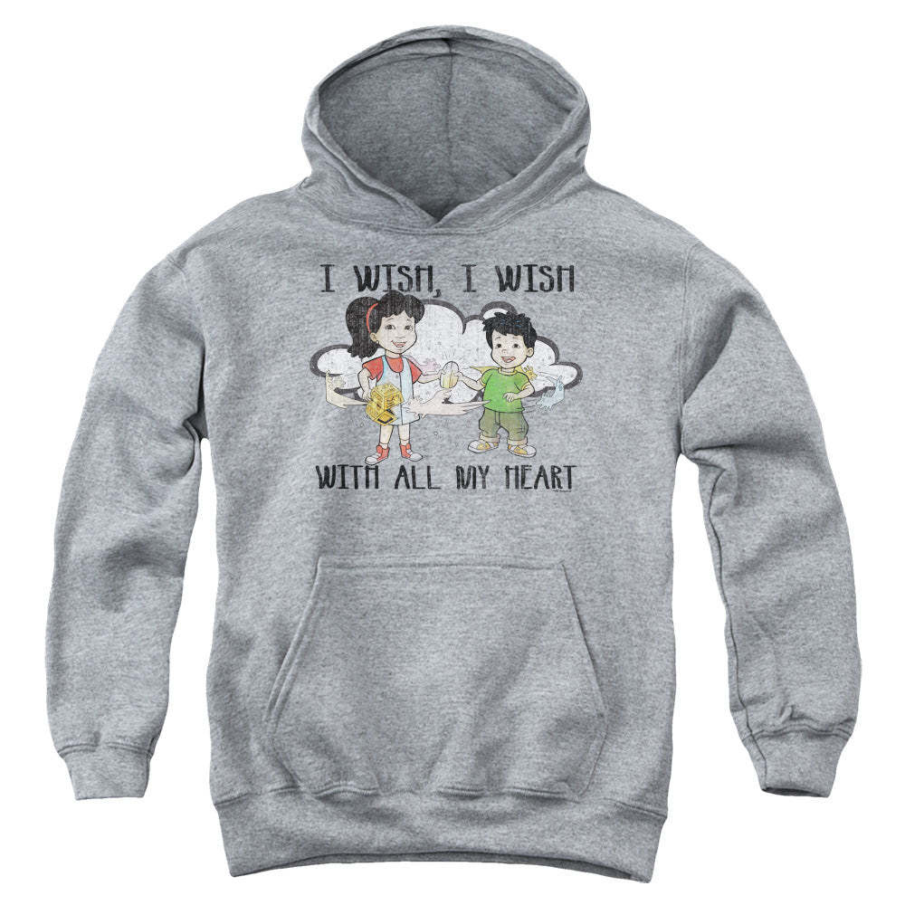 Dragon Tales I Wish With All My Heart Youth Hoodie