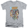 Justice League Team Up V-Neck T-Shirt