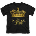 The Princess Bride Crown Black Youth/Toddler T-Shirt