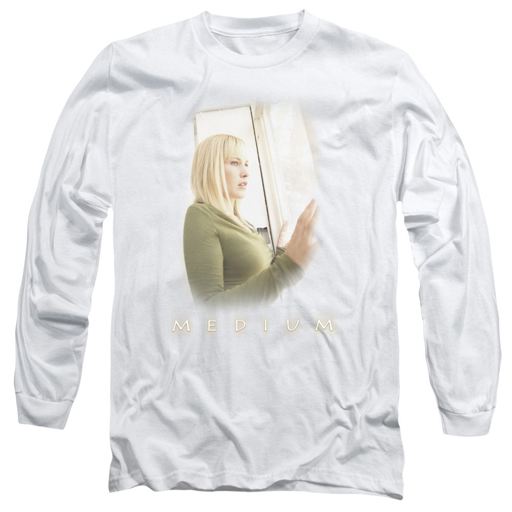 Medium White Light Long Sleeve T-Shirt