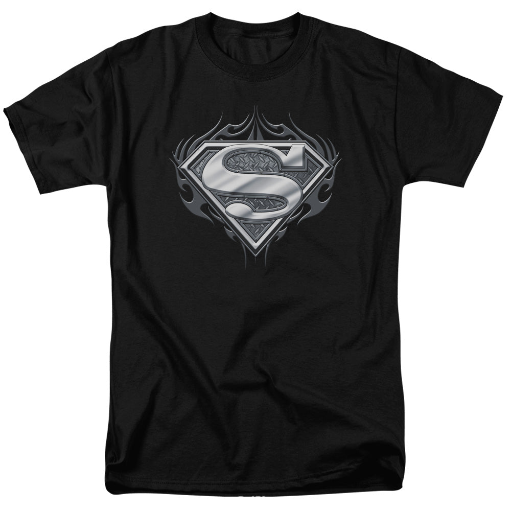 Superman Biker Metal T-Shirt