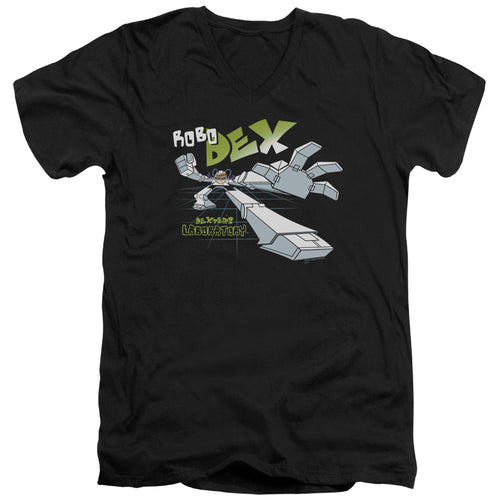 Dexter's Laboratory Robo Dex V-Neck T-Shirt