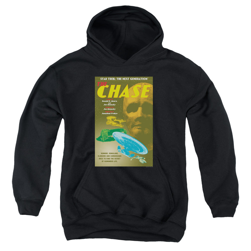 Star Trek The Chase Black Youth Hoodie