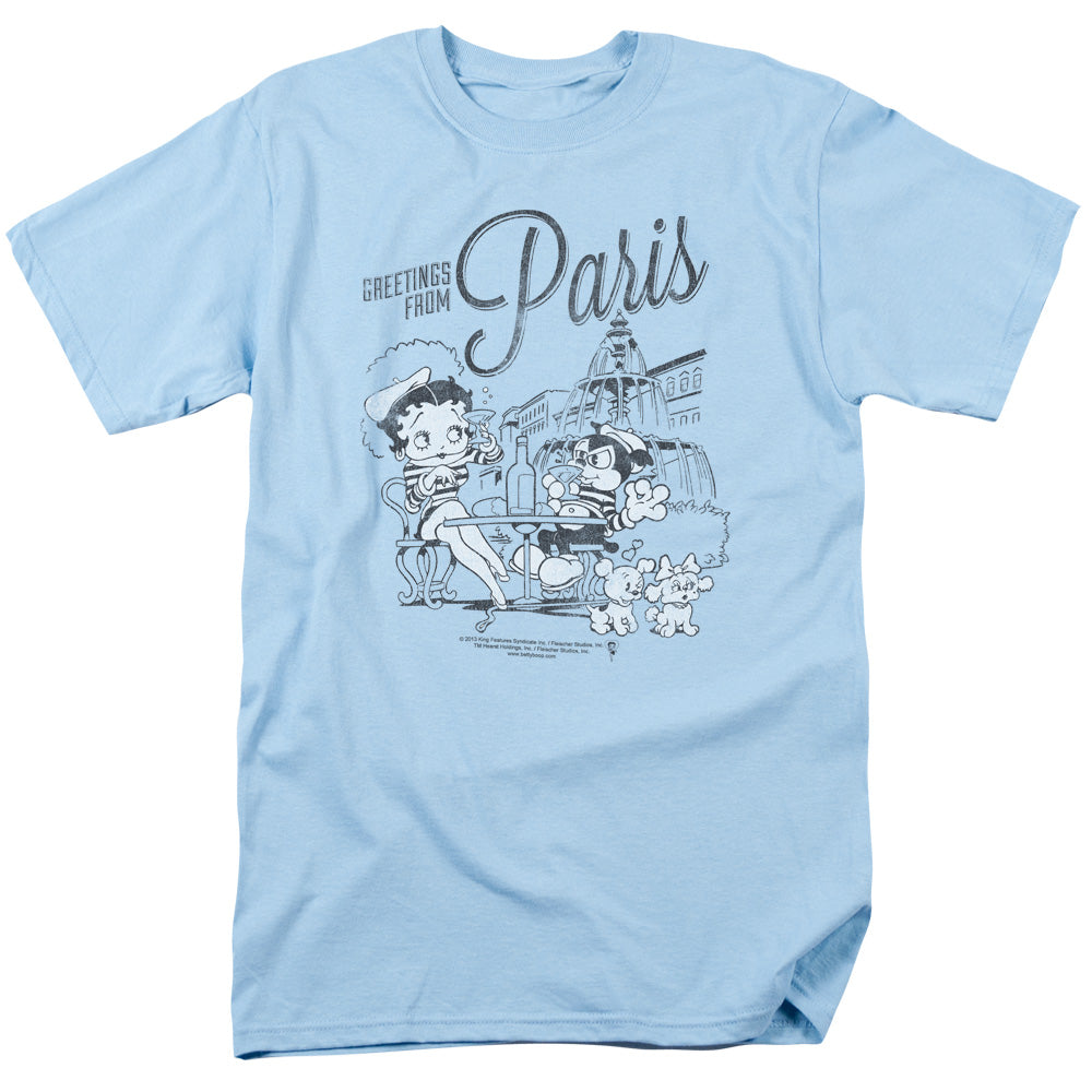 Betty Boop Greetings From Paris T-Shirt