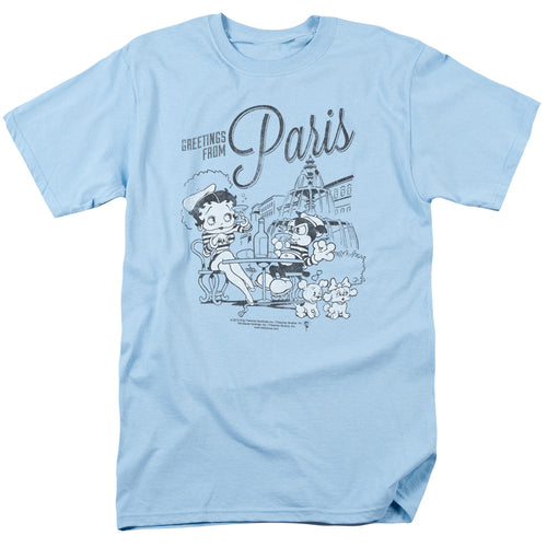 Betty Boop Greetings From Paris T-Shirt