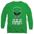Mighty Morphin Power Rangers Top of the Morphin to You Long Sleeve T-Shirt