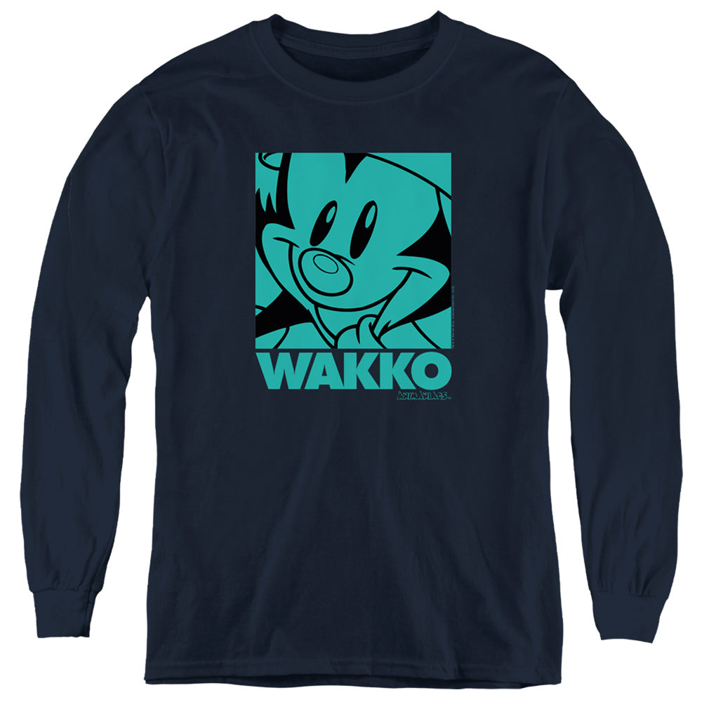 Animaniacs Pop Wakko Youth Long Sleeve T-Shirt