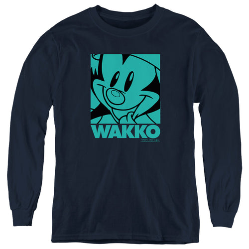 Animaniacs Pop Wakko Youth Long Sleeve T-Shirt