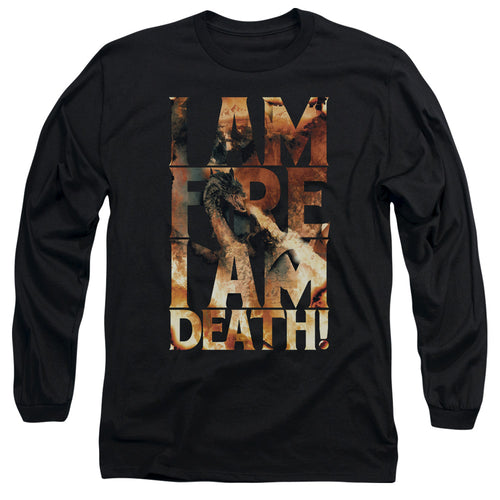 The Hobbit I Am Fire Long Sleeve T-Shirt