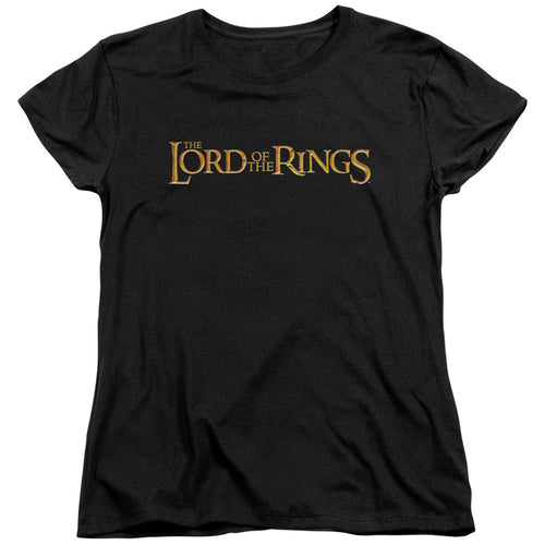 Lord of the Rings Lotr Logo Womens T-Shirt