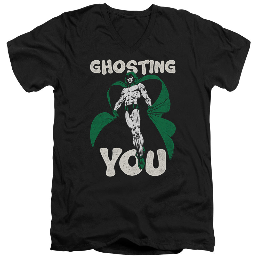 Justice League Ghosting V-Neck T-Shirt